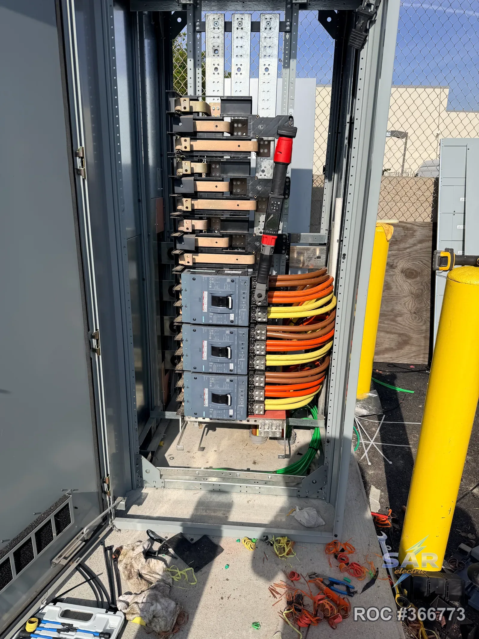 Commercial Switchgear — Commercial electrical project by SAR Electric