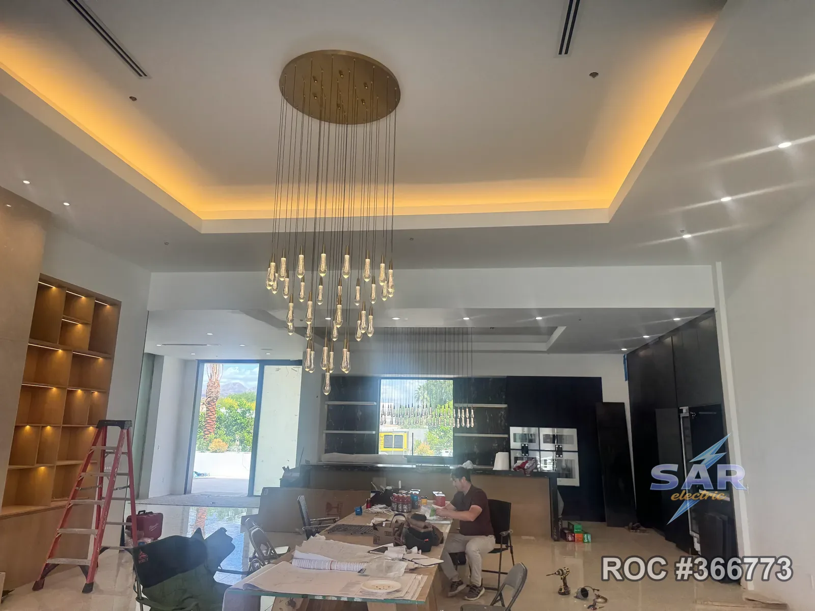 Outdoor Living Power — Outdoor electrical project by SAR Electric